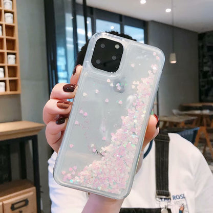Glitter Liquid Sand Case for iPhone XS Max & More