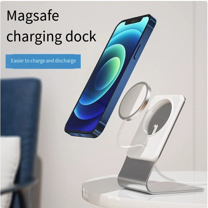 Wireless Charging Desktop Stand for Mobile Phones