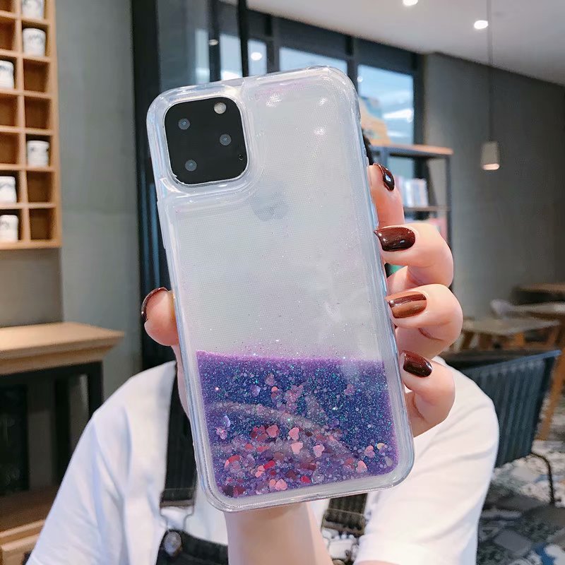 Glitter Liquid Sand Case for iPhone XS Max & More