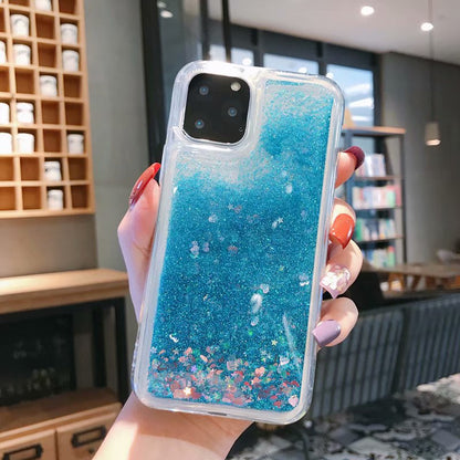 Glitter Liquid Sand Case for iPhone XS Max & More